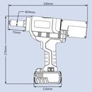 KD-02X+ - 18V cordless brushless blind rivet tool