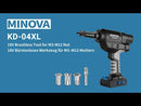 KD-04XL - 18V cordless brushless rivet nut tool