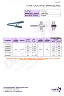 Structural Steel Rivets SRHSS