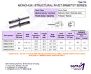 MONOHUK Structural Rivet SRMSTST